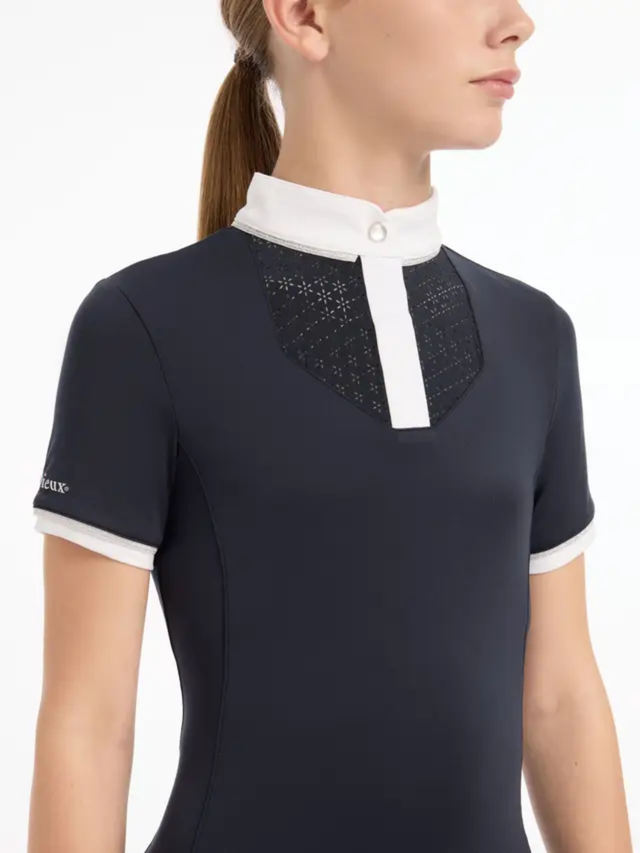 LeMieux Young Rider Belle Show Shirt Navy