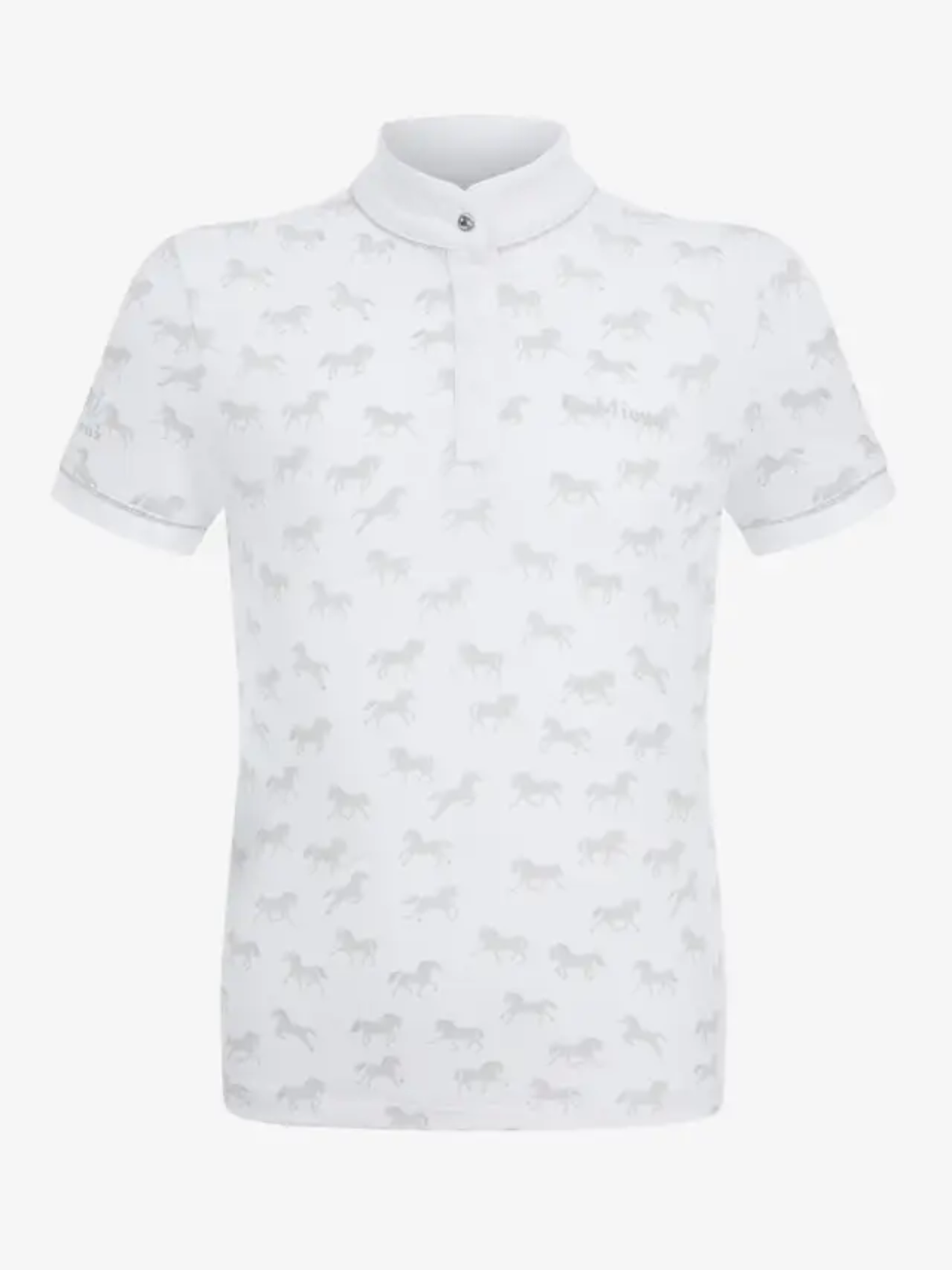 LeMieux Mini Bella Show Shirt White/Ponies