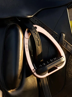 LeMieux Vector Control Stirrup Rose Gold