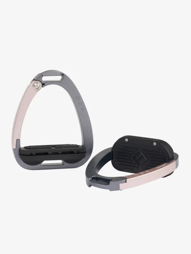 LeMieux Junior Vector Balance Stirrup Rose Gold