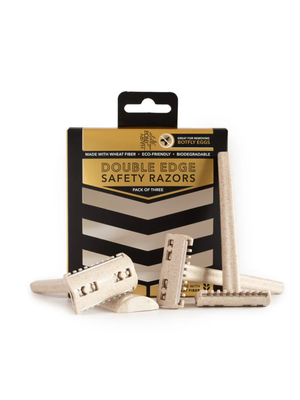 Hairy Pony Double Edge Safety Razors - 3 Pack
