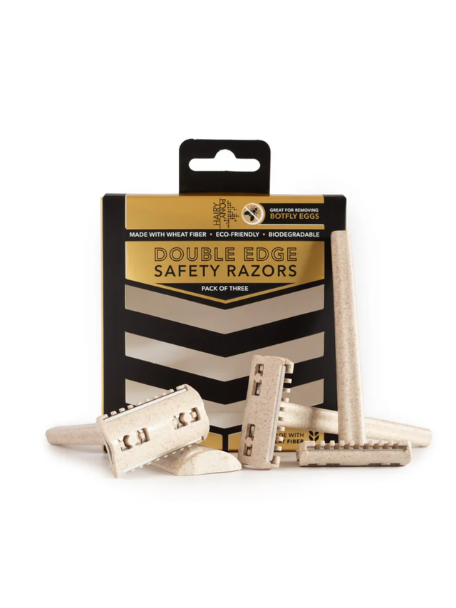 Hairy Pony Double Edge Safety Razors - 3 Pack