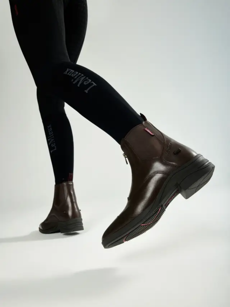LeMieux Zip Paddock Boot Brown