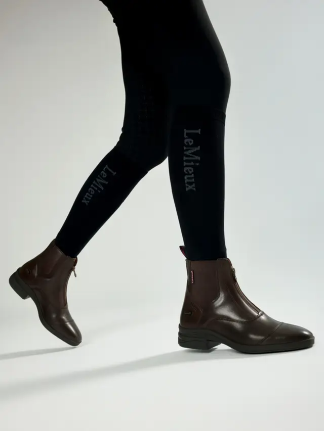 LeMieux Zip Paddock Boot Brown