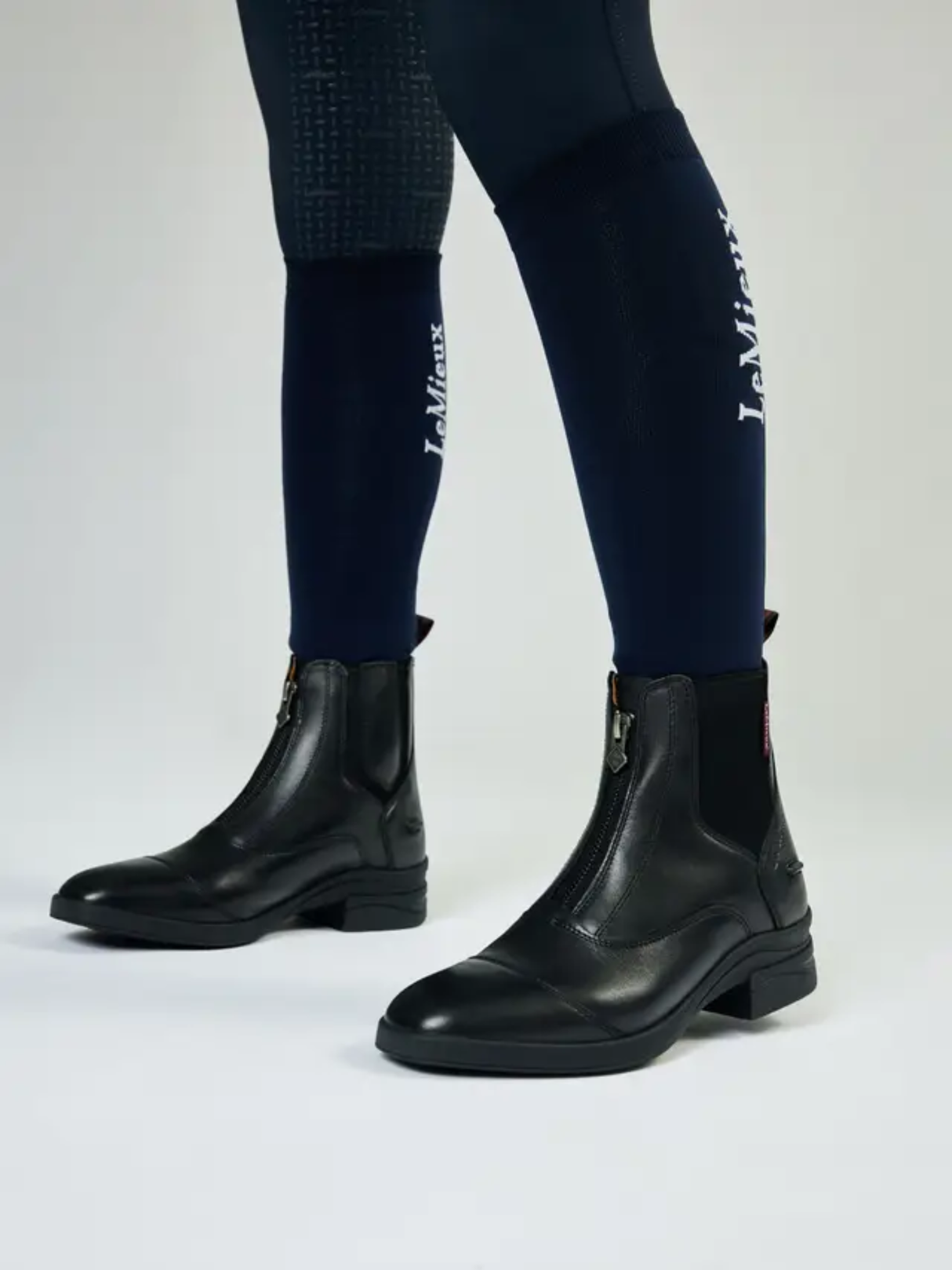 LeMieux New Junior Zip Paddock Boot Black