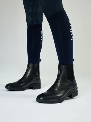 LeMieux New Junior Zip Paddock Boot Black