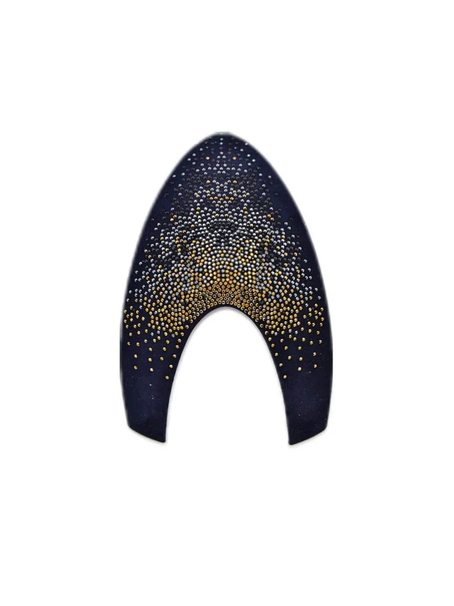 KEP Cromo 2.0 Helmet Insert - Nebula Blue/Gold