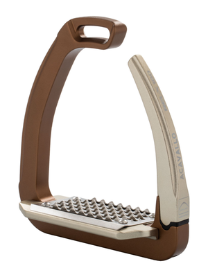 Acavallo Rel-X 180 Stirrups Golden Brown