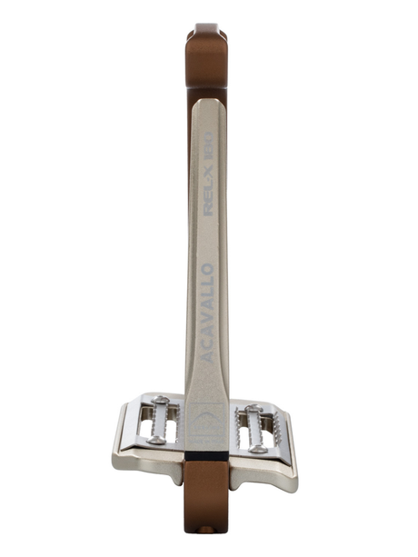 Acavallo Rel-X 180 Stirrups Golden Brown