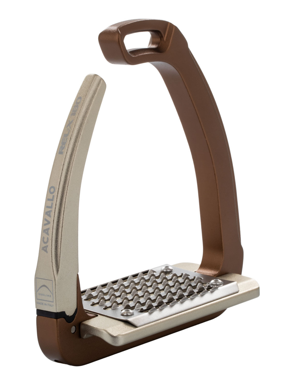 Acavallo Rel-X 180 Stirrups Golden Brown