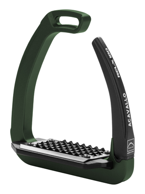 Acavallo Rel-X 180 Stirrups Hunter Green