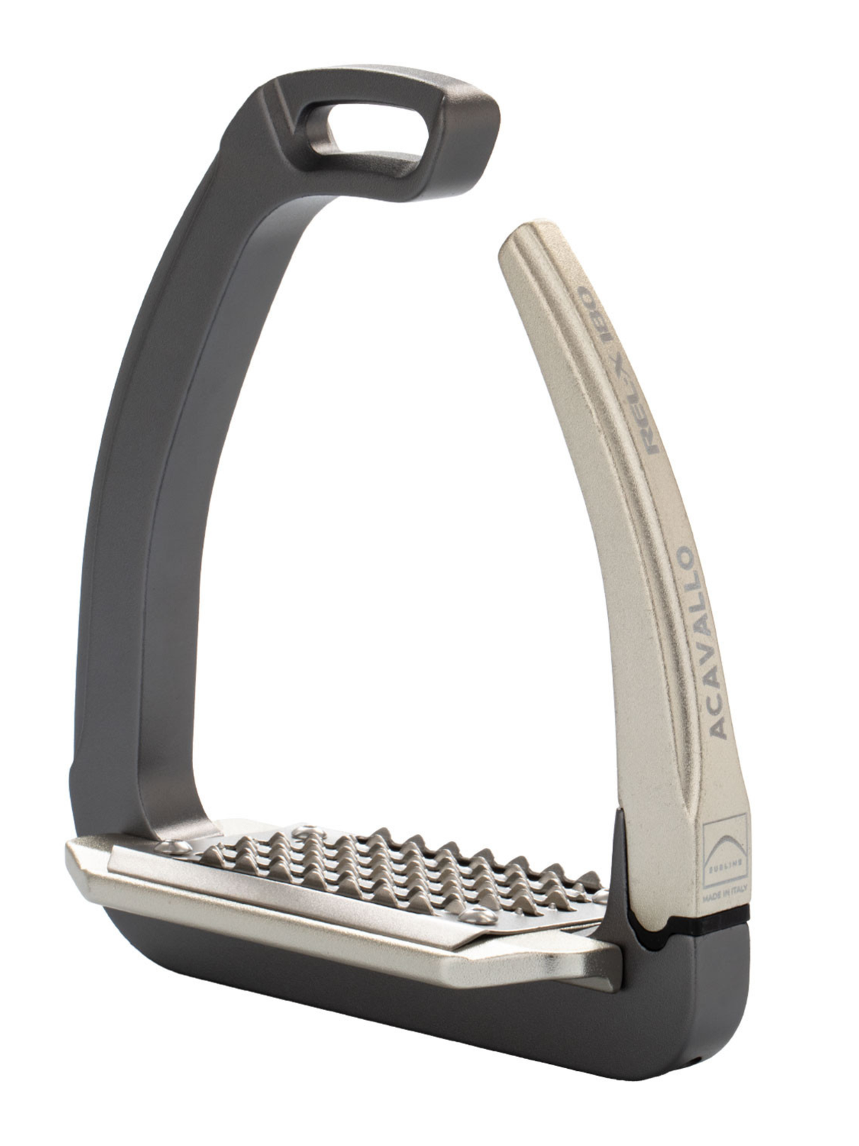 Acavallo Rel-X 180 Stirrups Solar Charcoal/Solar Titanium