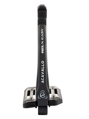 Acavallo Rel-X Easy Stirrups Shaped Arm Black