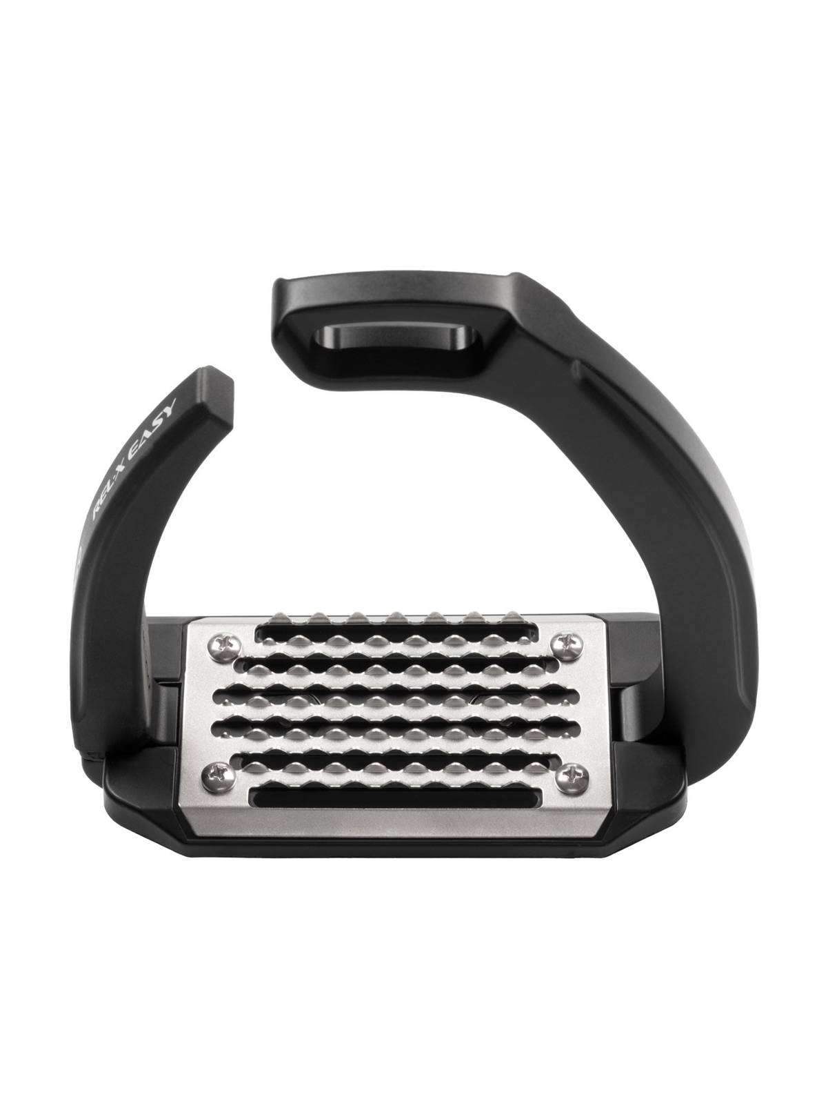 Acavallo Rel-X Easy Stirrups Shaped Arm Black