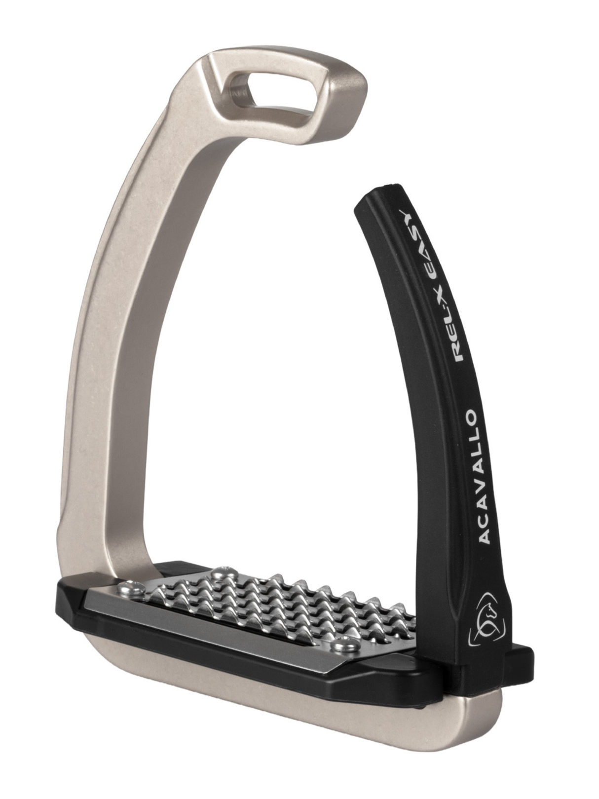 Acavallo Rel-X Easy Stirrups Shaped Arm Solar Titanium