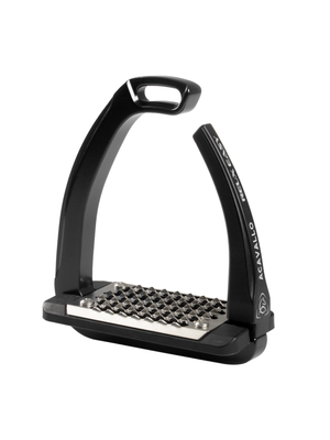 Acavallo Rel-X Easy Stirrups Junior Black