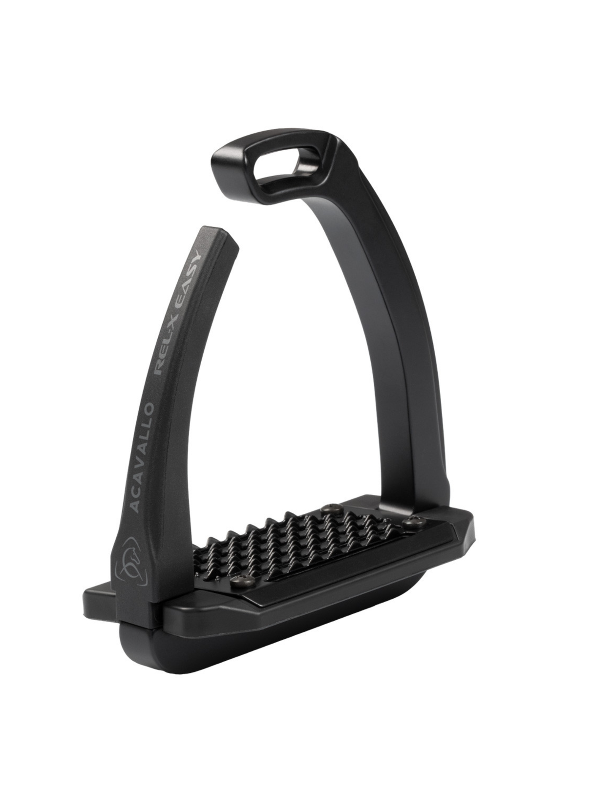 Acavallo Rel-X Easy Stirrups Junior Total Black