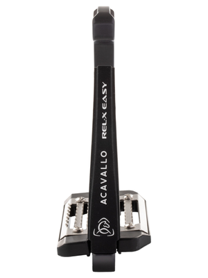 Acavallo Rel-X Easy Stirrups Charcoal