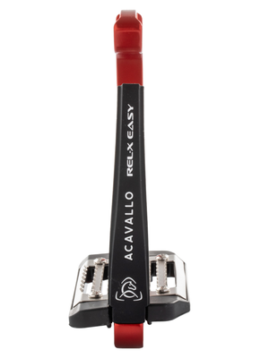 Acavallo Rel-X Easy Stirrups Red