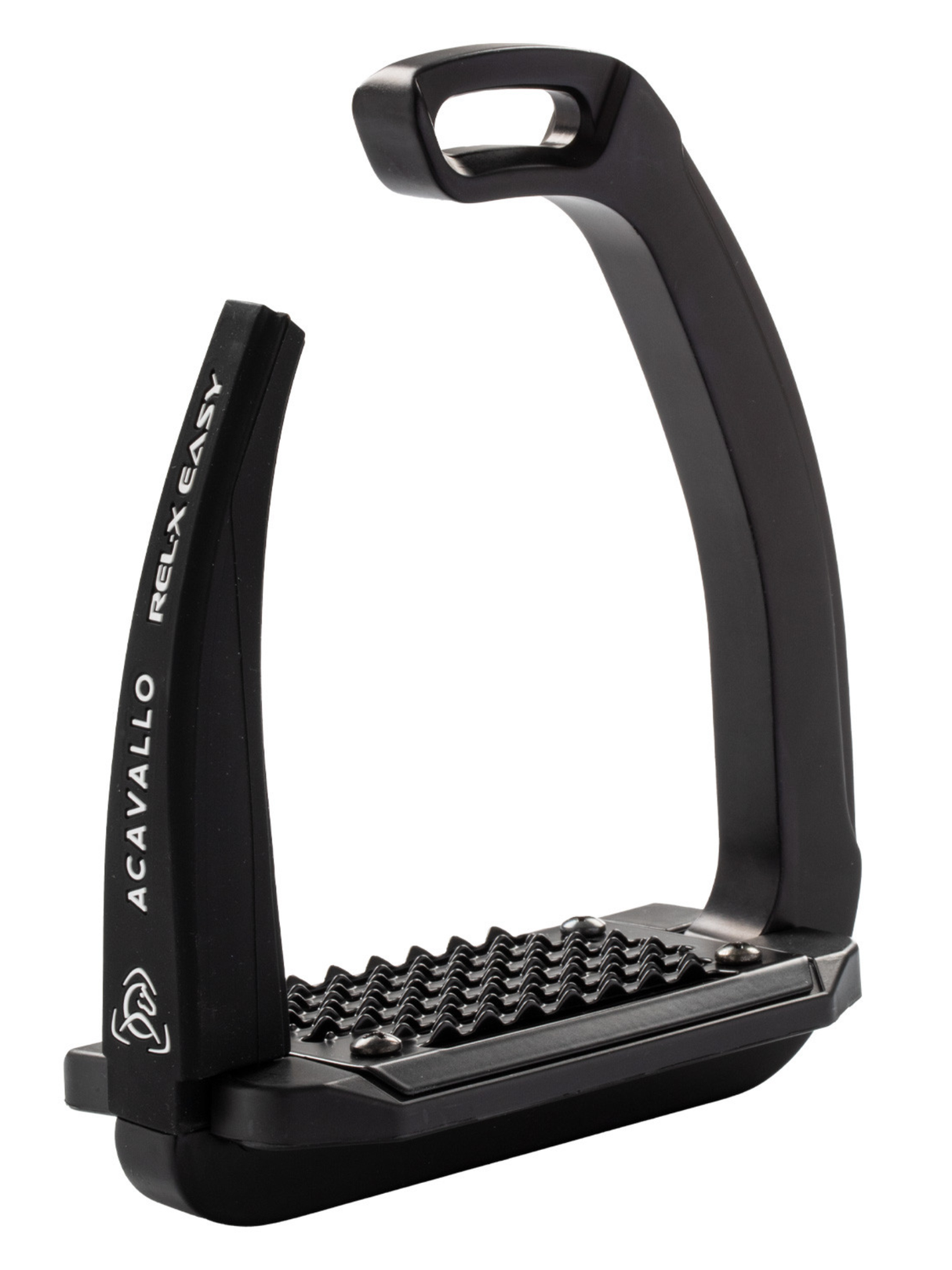 Acavallo Rel-X Easy Stirrups Total Black