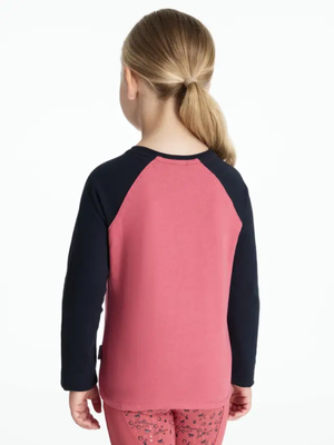 LeMieux Mini Jamie Chancer Long Sleeve Top Cranberry