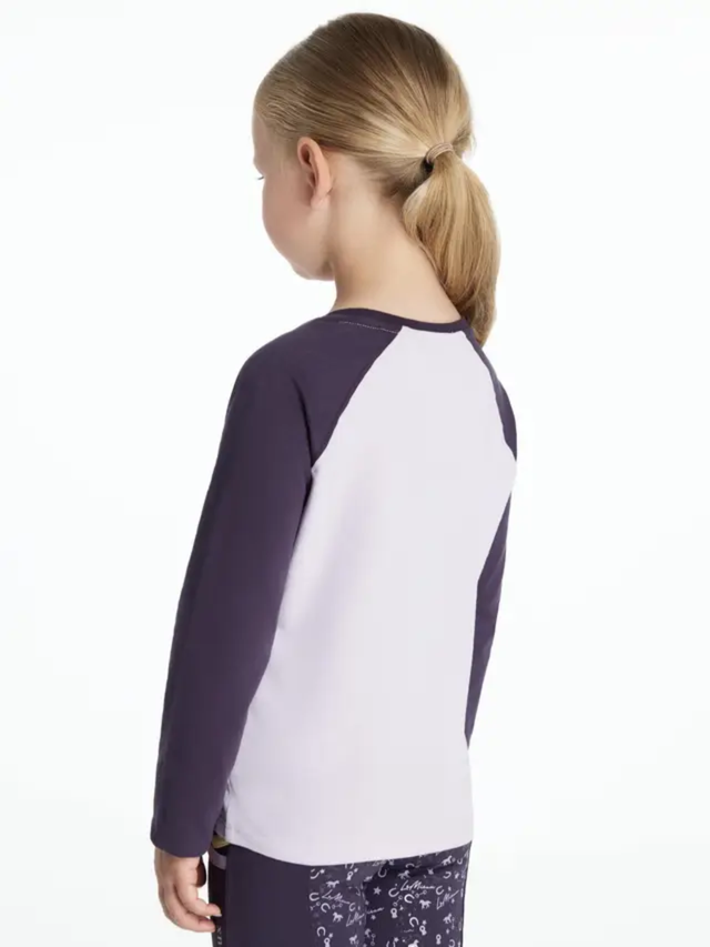 LeMieux Mini Jamie Lemon Long Sleeve Top Lilac