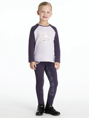 LeMieux Mini Jamie Lemon Long Sleeve Top Lilac