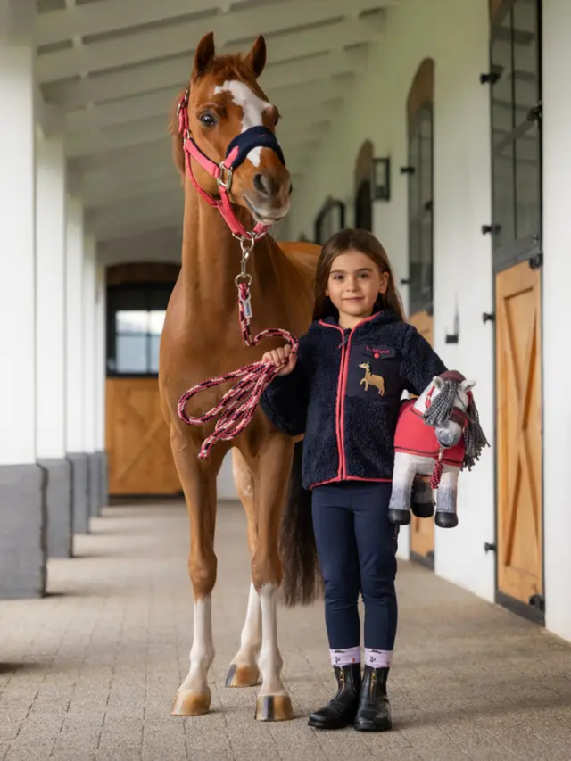 LeMieux Mini Teagan Dream Fleece Navy