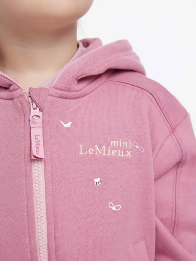 LeMieux Mini Charlie Zip Through Hoodie Peony