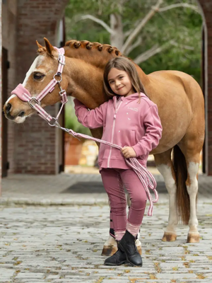LeMieux Mini Charlie Zip Through Hoodie Peony