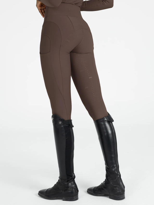 Maximilian Outline Riding Leggings Mocha