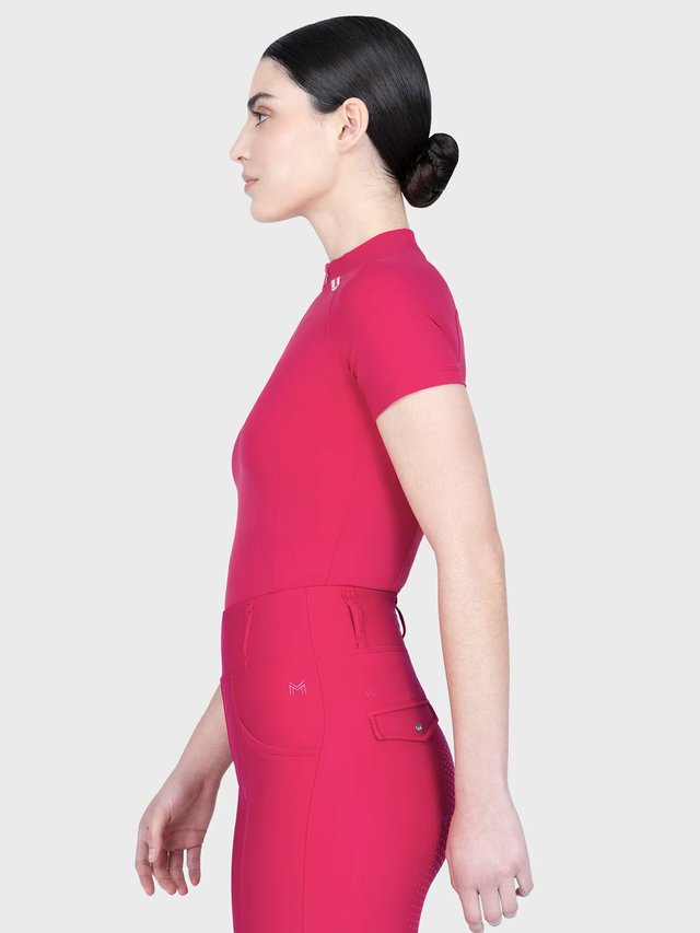 Maximilian Origin Short Sleeve Base Layer Cranberry