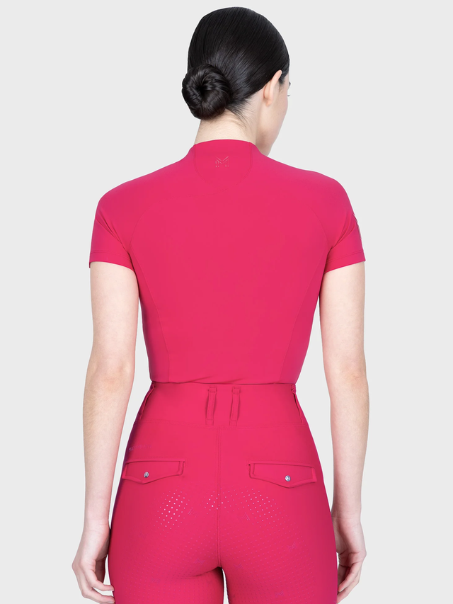 Maximilian Origin Short Sleeve Base Layer Cranberry