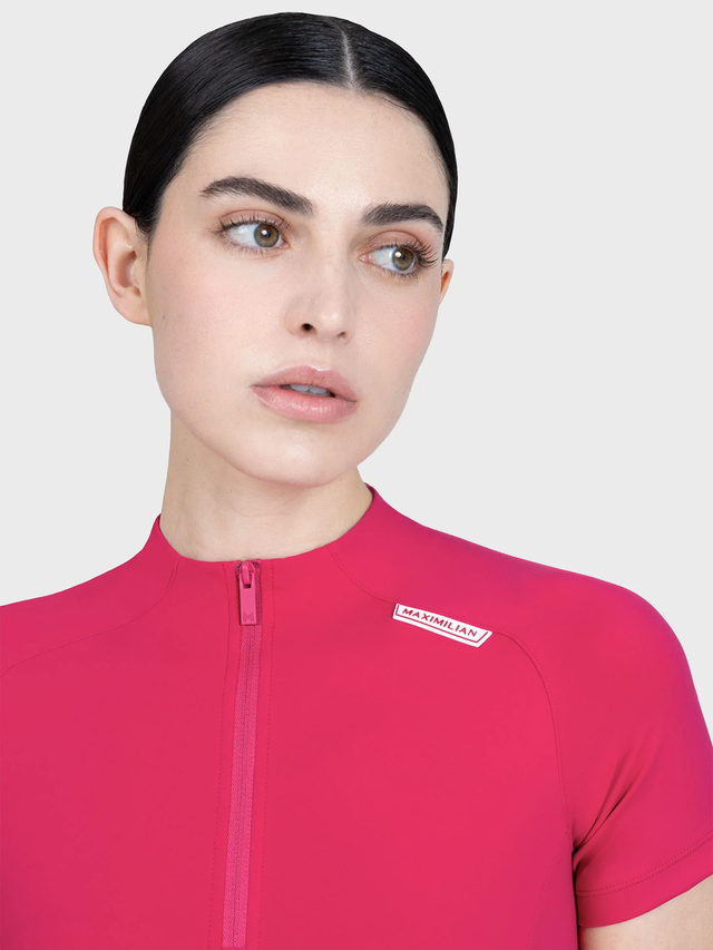 Maximilian Origin Short Sleeve Base Layer Cranberry