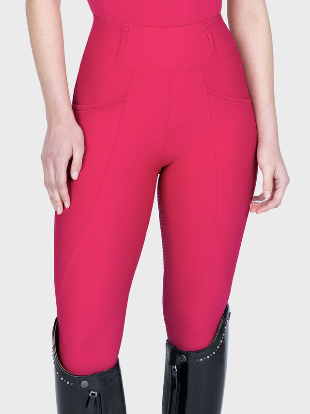 Maximilian Pro Riding Leggings Cranberry