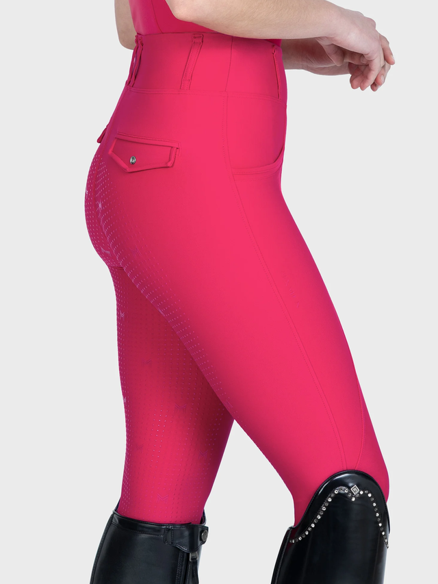 Maximilian Pro Riding Leggings Cranberry