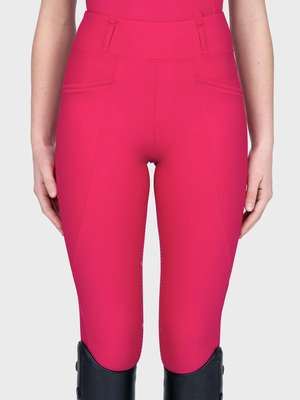 Maximilian Young Rider Pro Riding Leggings Cranberry