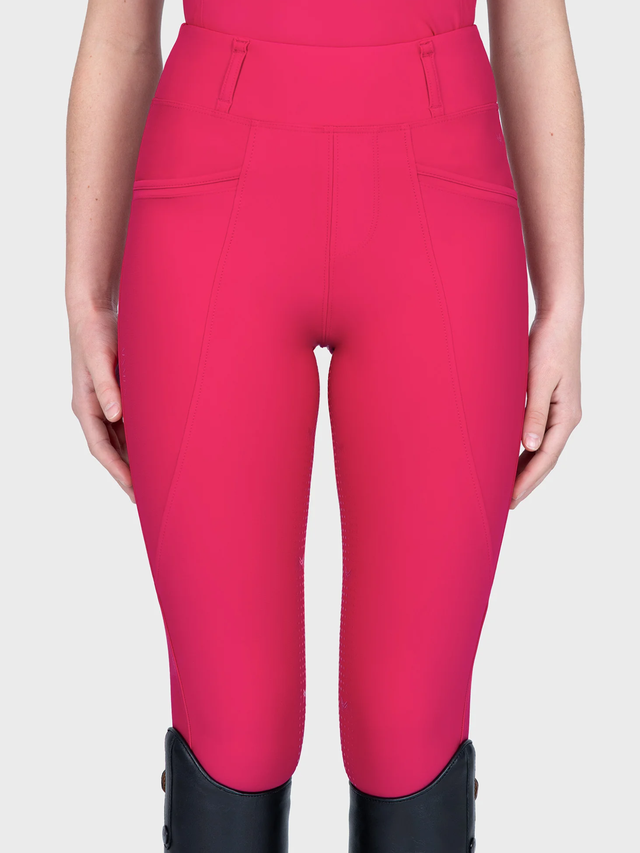 Maximilian Young Rider Pro Riding Leggings Cranberry