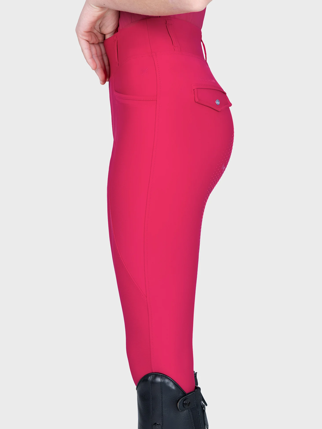 Maximilian Young Rider Pro Riding Leggings Cranberry