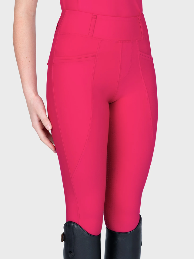 Maximilian Young Rider Pro Riding Leggings Cranberry