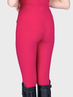 Maximilian Young Rider Vision Breeches Cranberry