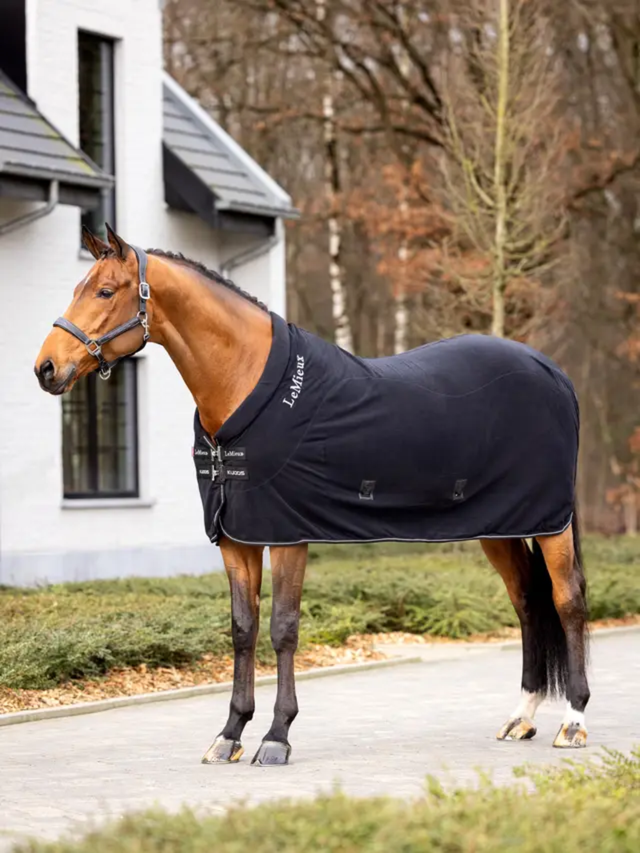 LeMieux Kudos Fleece Cooler Rug Black