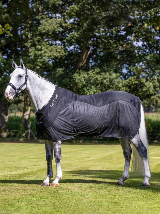 LeMieux Kudos Mesh Sports Cooler Rug Black