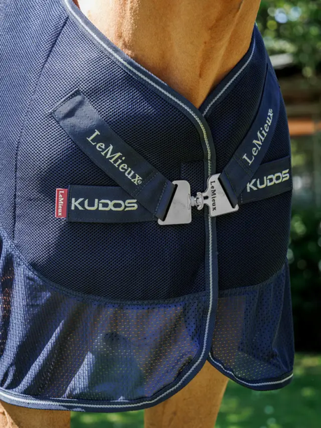 LeMieux Kudos Mesh Sports Cooler Rug Navy