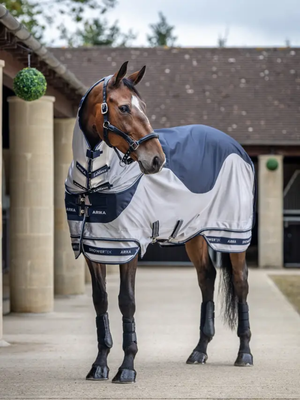 LeMieux Arika Shower-Tek Fly Rug Navy