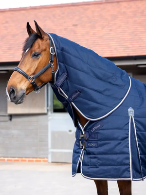 LeMieux Kudos Stable Neck Cover 100g Navy
