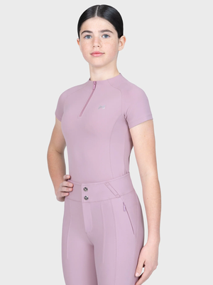 Maximilian Young Rider Nora Short Sleeve Base Layer Mauve