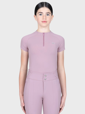 Maximilian Young Rider Nora Short Sleeve Base Layer Mauve
