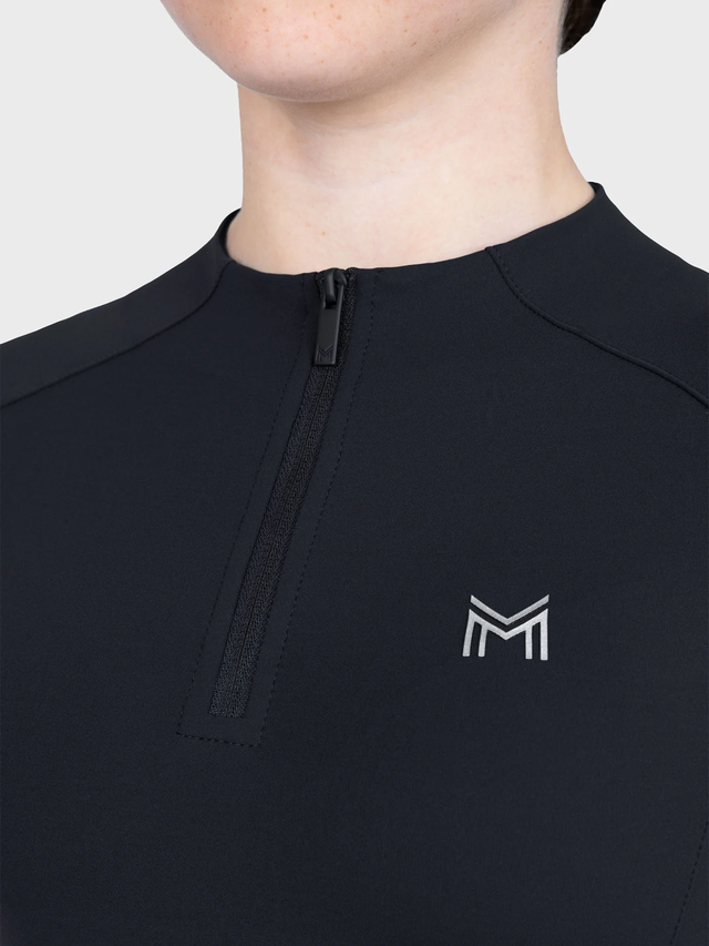 Maximilian Young Rider Nora Short Sleeve Base Layer Black