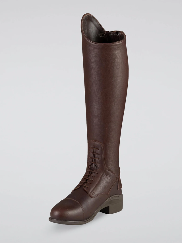 Premier Equine Vallardi Ladies Leather Field Riding Boots Brown